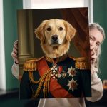 Puppy Wall - Golden Moments, Forever on Canvas Banner 1