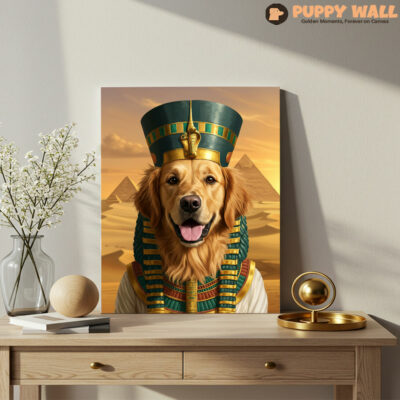 Cleopatra – Golden Retriever Wall Decor