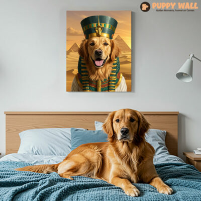 Cleopatra – Golden Retriever Wall Decor
