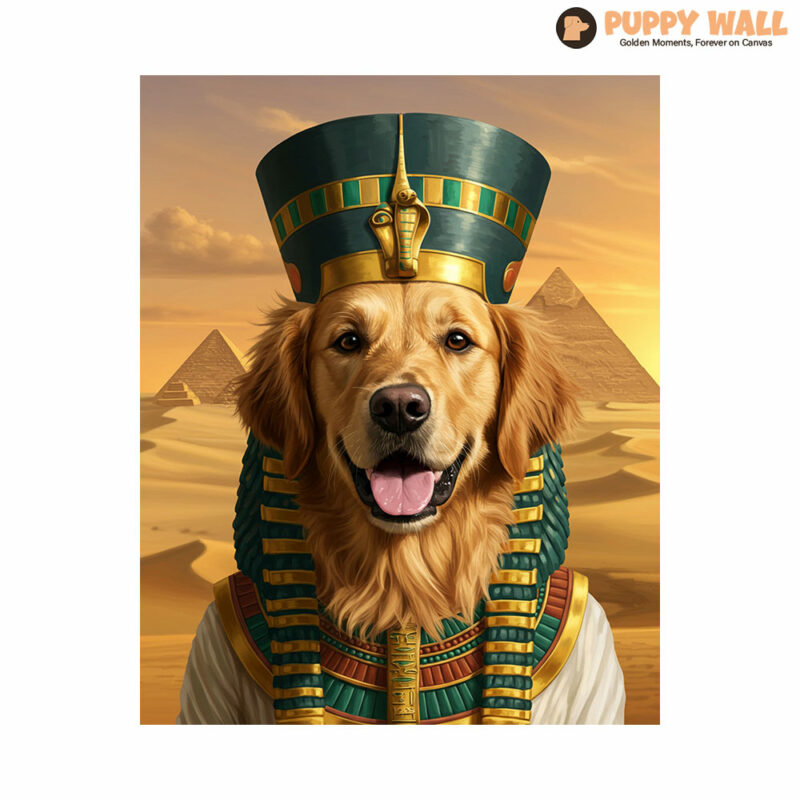 Cleopatra – Golden Retriever Wall Decor