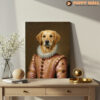 Golden’s Grand Gown – Golden Retriever Art Prints