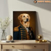 Miss Von Hammersmark – Golden Retriever Poster Print