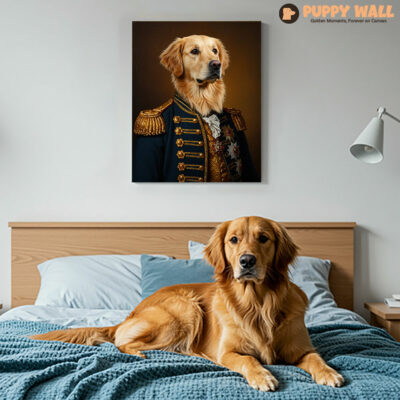 Miss Von Hammersmark – Golden Retriever Poster Print
