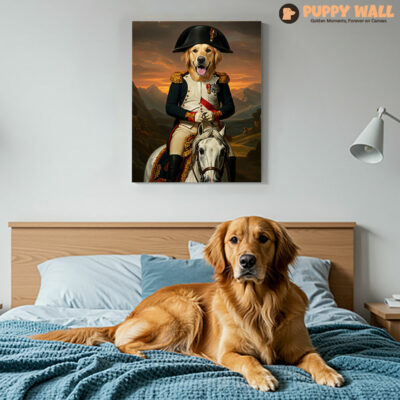 Napoleon – Golden Retriever Pet Artwork