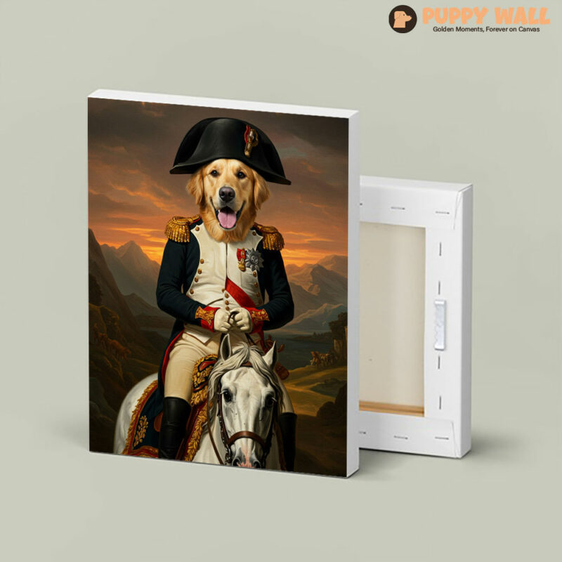 Napoleon – Golden Retriever Pet Artwork