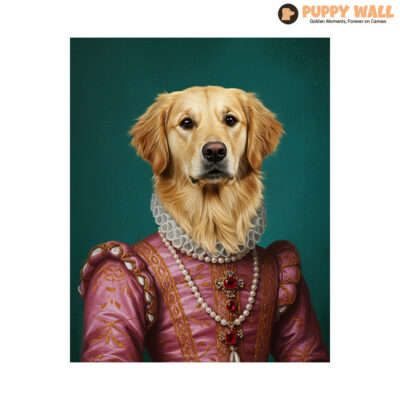 portrait of a noble retriever 003
