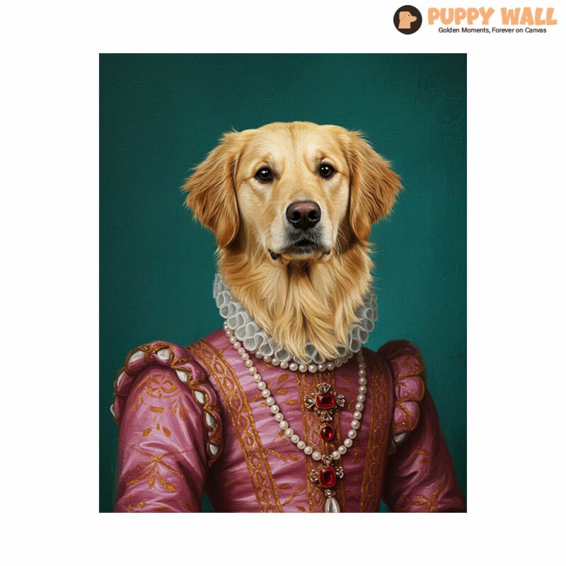 Portrait of a Noble Retriever
