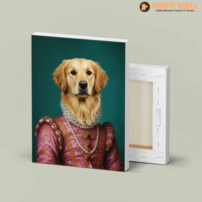portrait of a noble retriever 004