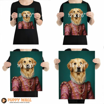 portrait of a noble retriever 005