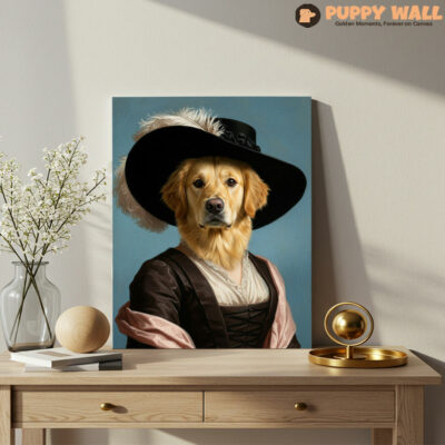 The Baroness – High-Quality Golden Retriever Prints