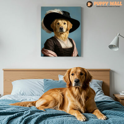 The Baroness – High-Quality Golden Retriever Prints