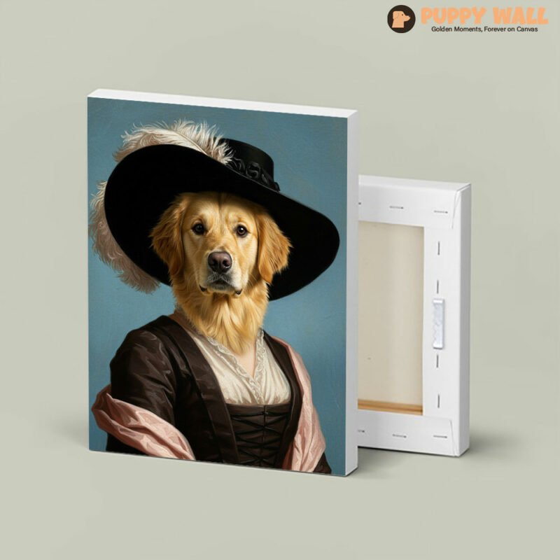 The Baroness – High-Quality Golden Retriever Prints
