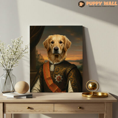 The Duke – Golden Retriever Canvas Prints