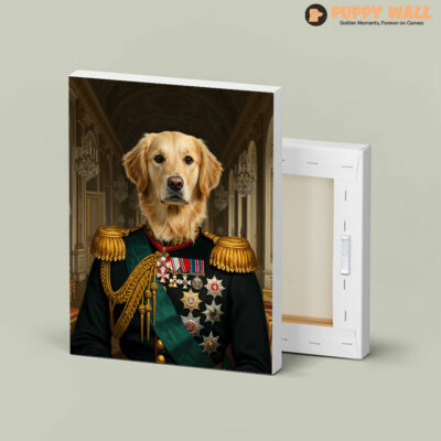 the earl golden retriever dog wall art 004