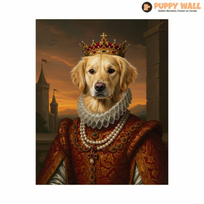 the fearless queen golden retriever home decor ideas 003