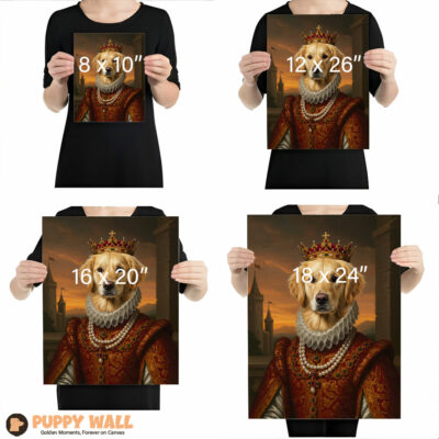 the fearless queen golden retriever home decor ideas 005