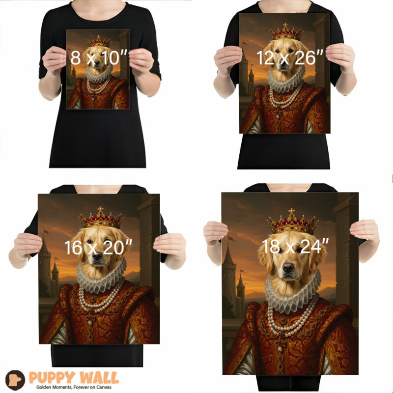 The Fearless Queen – Golden Retriever Home Decor Ideas